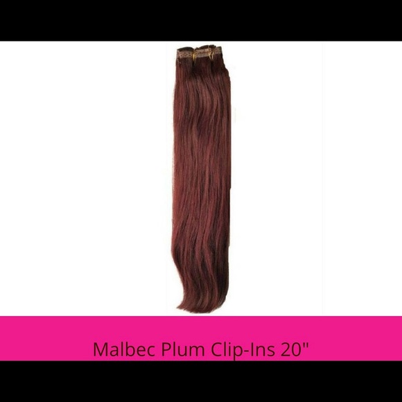 Clip-Ins Hair Extensions- Malbec Plum